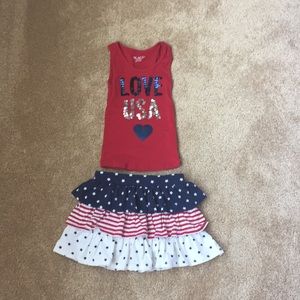Super cute Fourth of July outfit